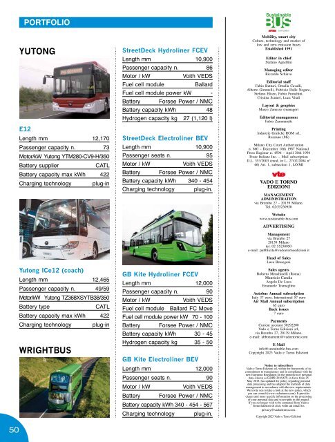 SUSTAINABLE BUS 2-2023