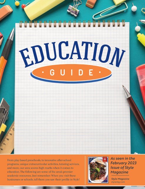 Education Guide Stand Alone - February 2023