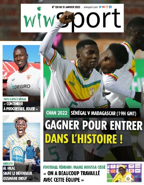 Journal wiwsport n129 - 31 janvier 2023