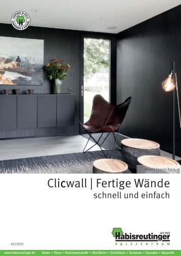 Clicwall | Fertige Wände