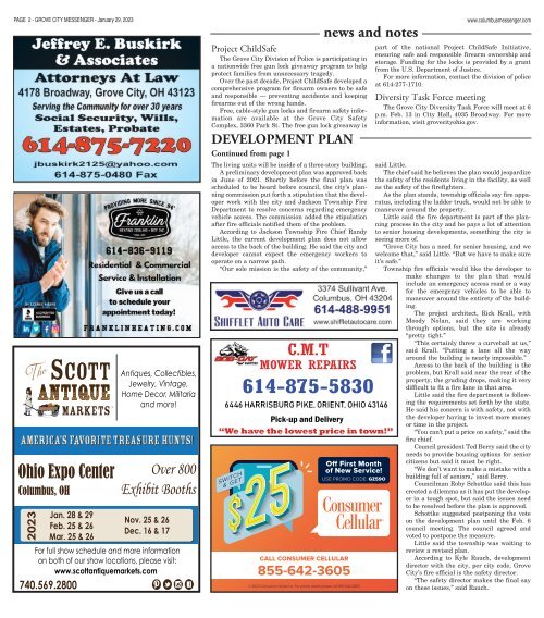 Grove City Messenger - January 29th, 2023