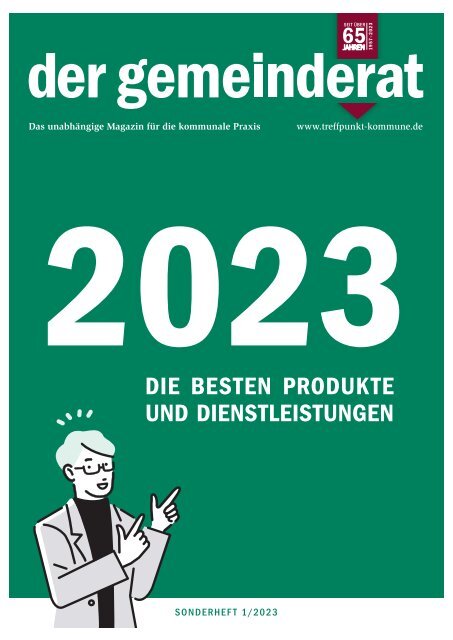 DIE BESTEN. Produkte und Dienstleistungen für Kommunen – 1/2023