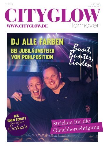 CityGlow Hannover Februar Ausgabe 2023