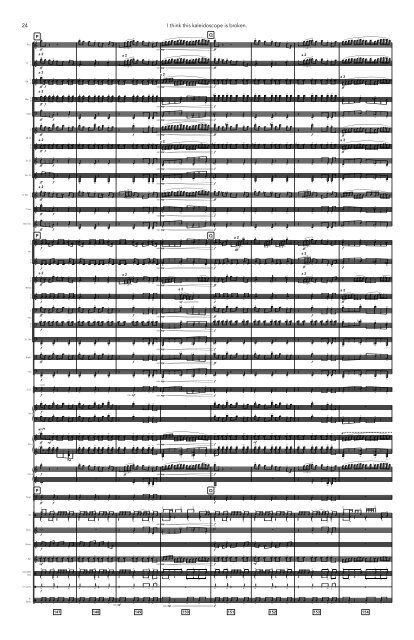 Jones_I think this kaleidoscope is broken - Full score