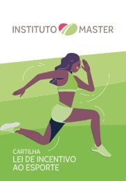 CARTILHA LEI DE INCENTIVO AO ESPORTE - INSTITUTO MASTER