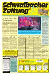 Schwalbacher Zeitung Ausgabe Kw 5-2023