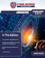 Cyber Defense eMagazine February Edition for 2023