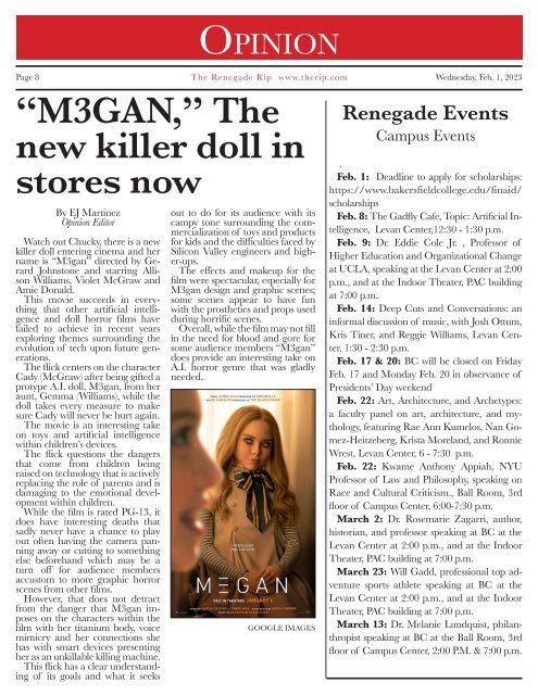 Renegade Rip, issue 1, Feb. 1, 2023