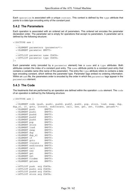 ATL: Atlas Transformation Language Specification of the ... - Eclipse