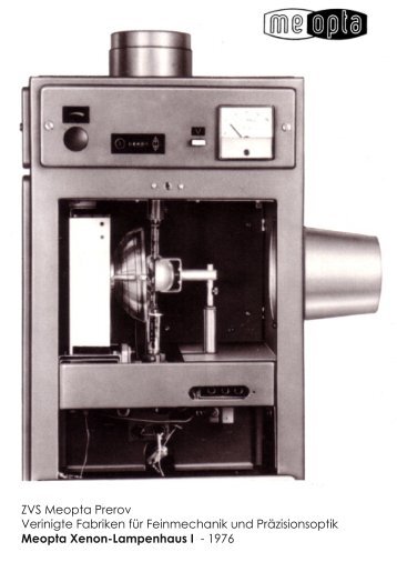 CZ-CSSR-Meopta-Prerov-2-1976-Meopta-Xenon-Lampenhaus I