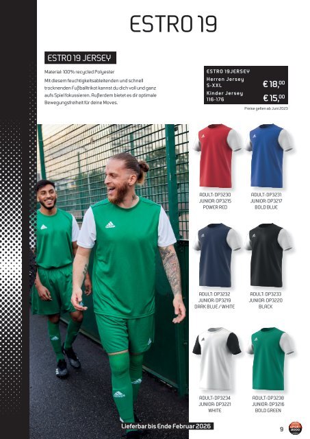 SPORT2000 Adidas Teamsportkatalog 2023