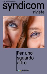 syndicom rivista N. 33 ¦ Per uno sguardo altro