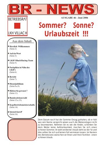 Ausgabe 46.1.cdr - Betriebsrat LKH Villach