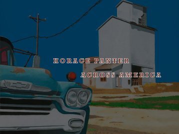 Horace Panter - Across America - originals collection