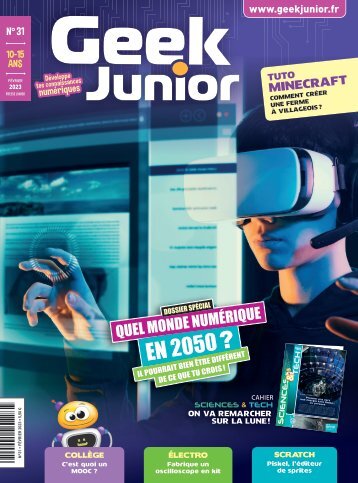 Geek Junior N°31 - février 2023 - Extrait