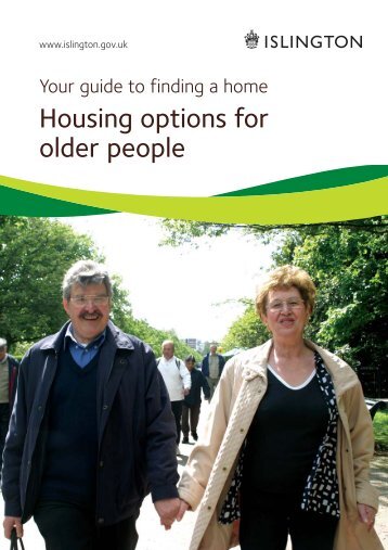 Your Guide To Housing For Older People - Islington Council