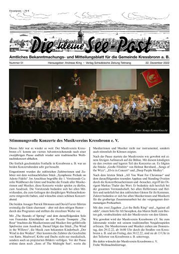 01.02.2023 Die kleine See-Post