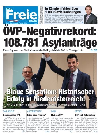 ÖVP-Negativrekord: 108.781 Asylanträge