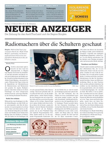 Neuer Anzeiger 02. Februar 2023