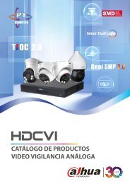 HDCVI Cámaras Analógicas Catálogo