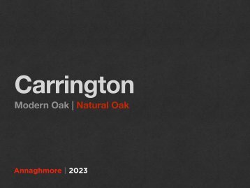 Carrington Oak Collection