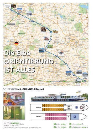 Übersichts-Karte KREUZFAHRT ELBE 2023