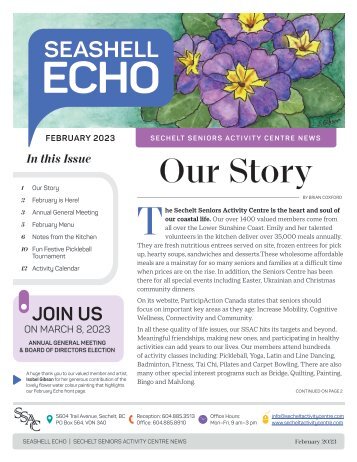 SSAC Echo | February 2023