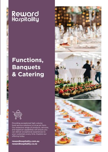 NZ Functions, Banquets and Catering Industry Catalogue