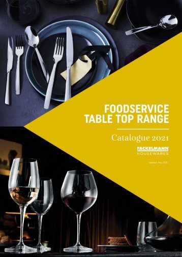 NZ Fackelmann Foodservice Tabletop Range