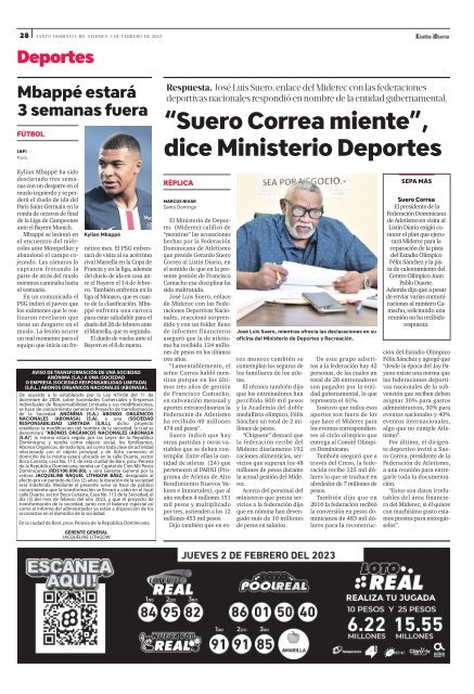 Listín Diario 03-02-2023