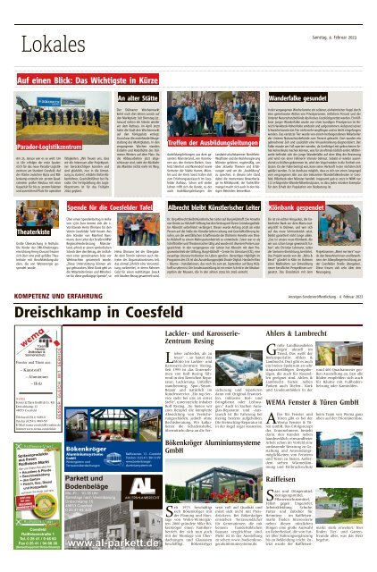 Stadtanzeiger Coesfeld kw 5