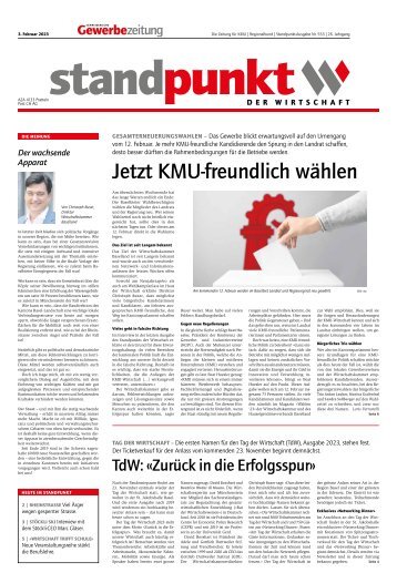 Standpunkt 553, 3. Februar 2023