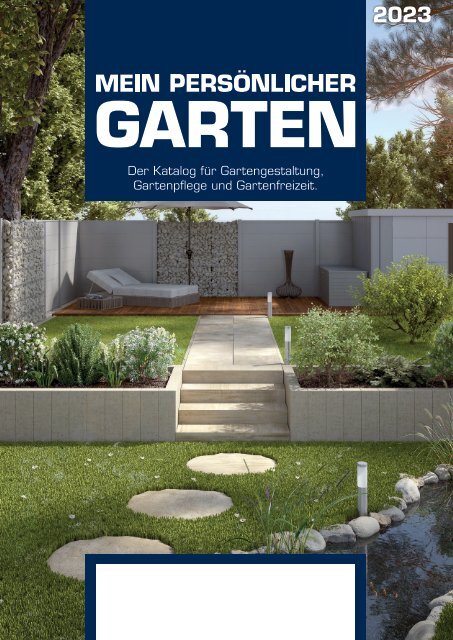 Gartenkatalog 2023 - Holz im Garten - neutral - Sortiment - Scobalit