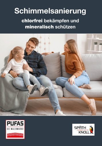 Pufas Schimmelsanierung Broschüre