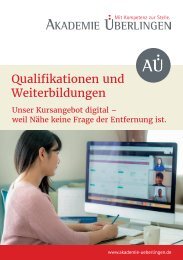 Qualifikationen und Weiterbildungen