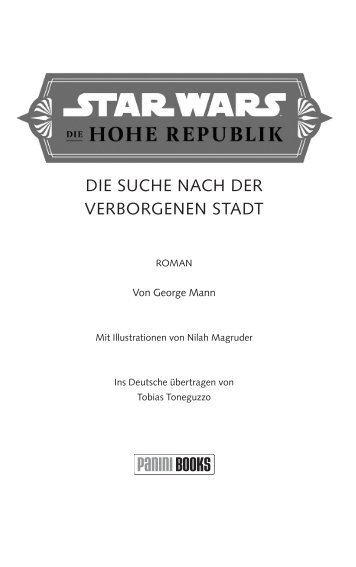 Star Wars - Die Hohe Republik - Die Suche nach der Verborgenen Stadt (Leseprobe) YDSWHRJ004