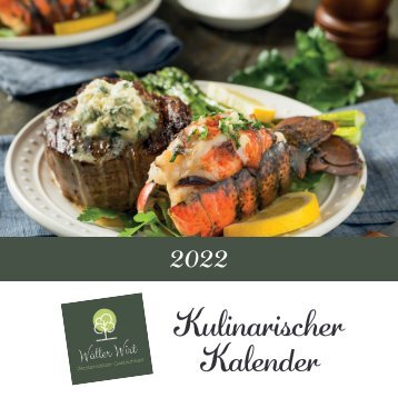 Kulinarischer Kalender - Hotel Wäller Wirt, Höhn - 2022