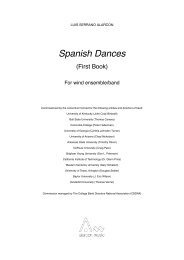 SPANISH DANCES - FULL SCORE