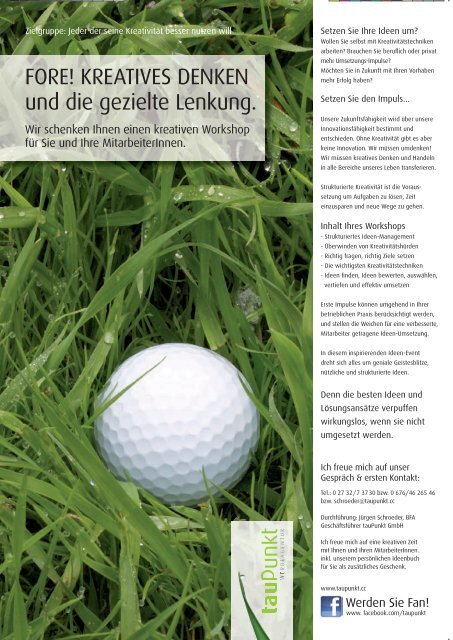 Clubmagazin - Golfclub-Ottenstein