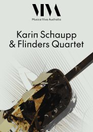 Karin Schaupp & Flinders Quartet | February & March 2023