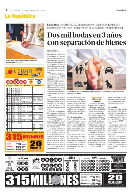 Listín Diario 06-02-2023
