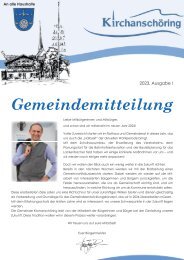 Gemeindemitteilung Kirchanschöring 2023-1