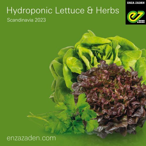 Hydroponic Lettuce & Herbs Scandinavia