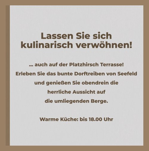 PLATZHISCH SPEISEKARTE 2023