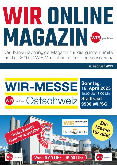 WIR-ONLINE MAGAZIN 6. Februar 2023