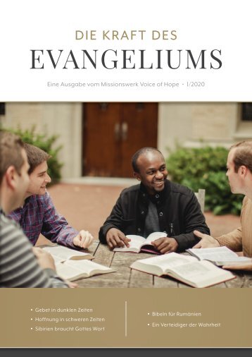 Die Kraft des Evangeliums 1/2020