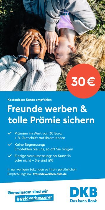 Flyer Freunde werben