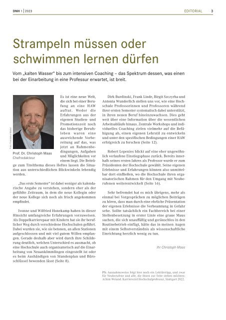 Die Neue Hochschule Heft 1/2023