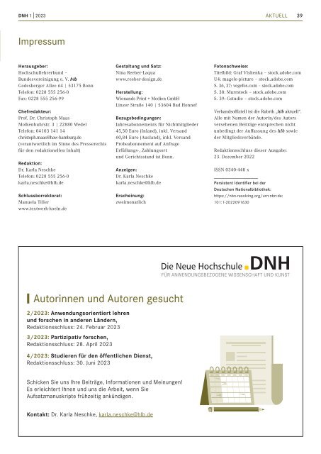 Die Neue Hochschule Heft 1/2023