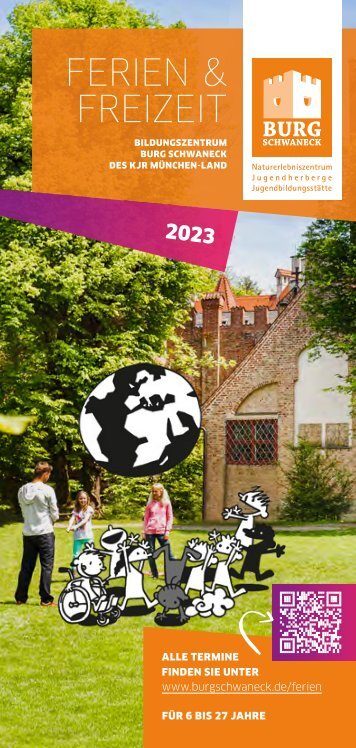 Burg Schwaneck Ferien- und Freizeitprogramm 2023